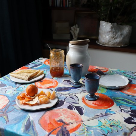 TOILE ENDUITE - IDUNN orange