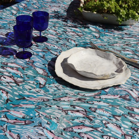 TOILE ENDUITE - ETEL celadon