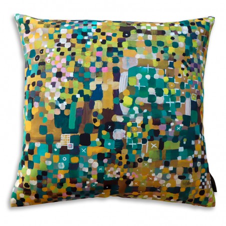 Coussin - CONFETTI vert