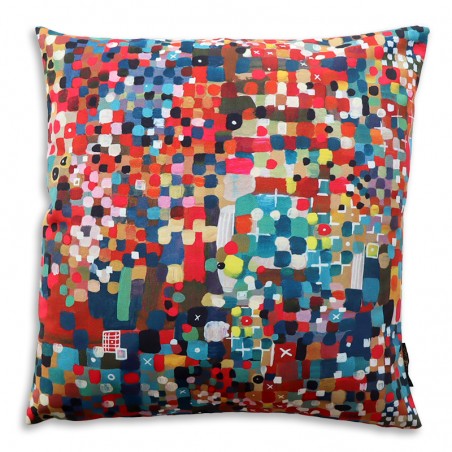 Coussin - CONFETTI magenta