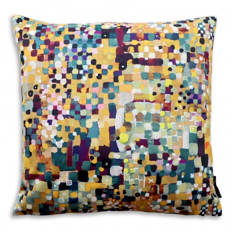 Coussin - CONFETTI prune