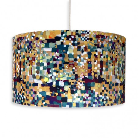 ABAT-JOUR - CONFETTI prune