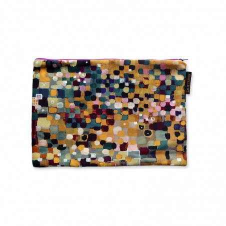Trousse - CONFETTI prune