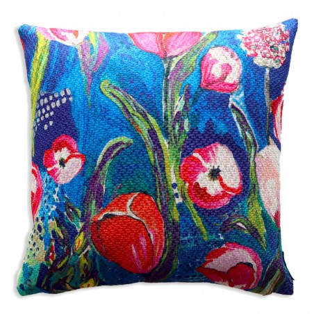 Coussin - GIVERNY bleu