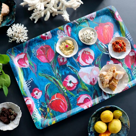 PLATEAUX - GIVERNY bleu