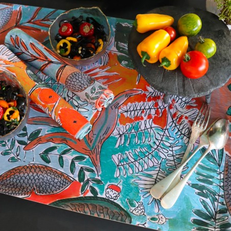 PLATEAUX - JUNGLE orange