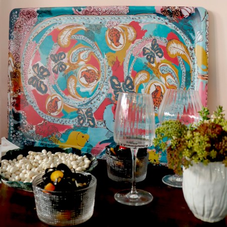 PLATEAUX - PINSON rose