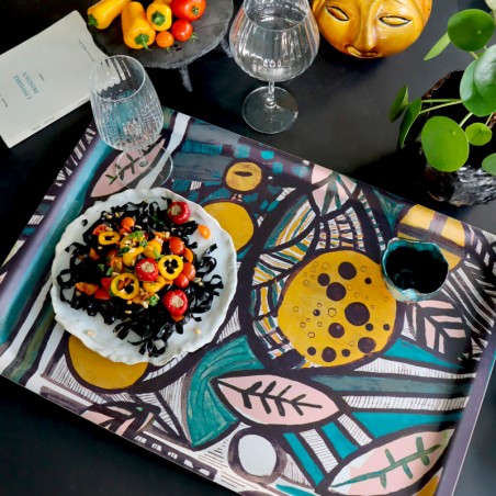 PLATEAUX - TOMIKO jaune