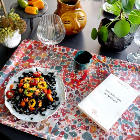 PLATEAUX - PICOLO vermillon