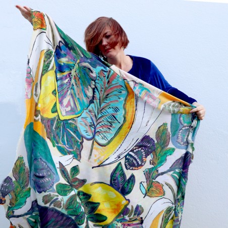 FOULARD - PÉPIN figue