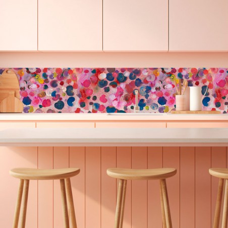 CRÉDENCE - BUBBLES rose