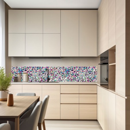 CRÉDENCE - GALUCHAT cyan