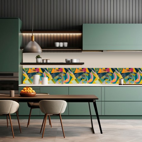 CRÉDENCE - MAKEBA bleu