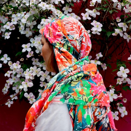 FOULARD - BOUQUET one
