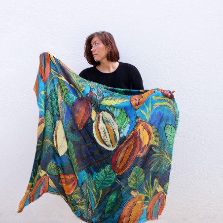 FOULARD - TRINIDAD canard