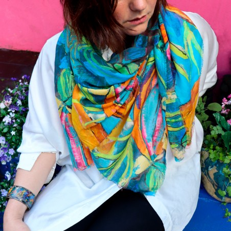 FOULARD - TRINIDAD canard