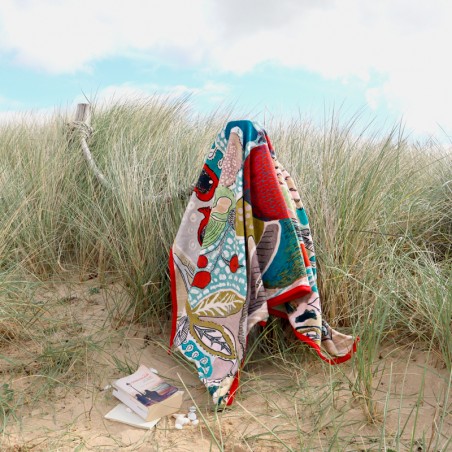 DRAP DE BAIN - TITAINA bleu