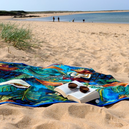 DRAP DE BAIN -TRINIDAD canard