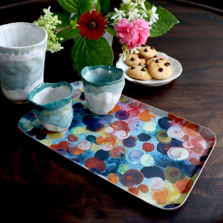 PLATEAUX - BUBBLE orange