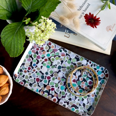 PLATEAUX - GALUCHAT cyan