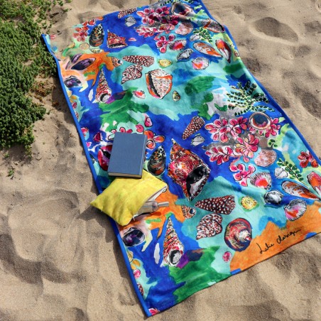 DRAP DE BAIN - COQUILLAGES one