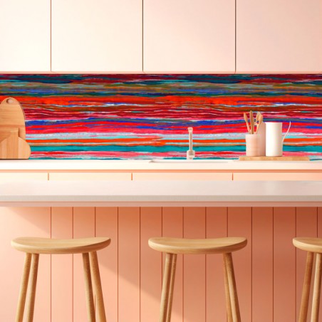 CRÉDENCE - BAHIA rouge