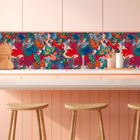 CRÉDENCE - LILIE rouge