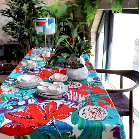 Nappe - ACANTHE rouge