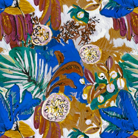 Tissu - ACANTHE sienne