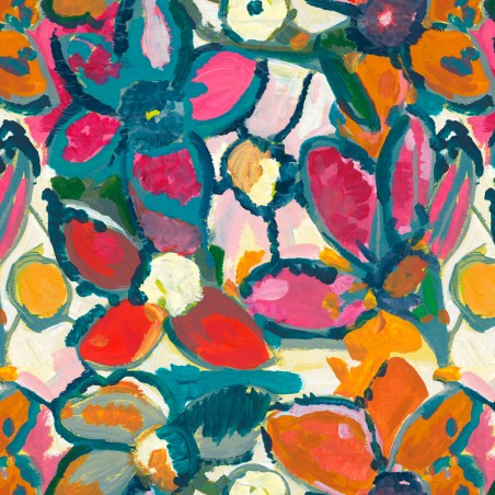 Tissu - LUCETTE canard