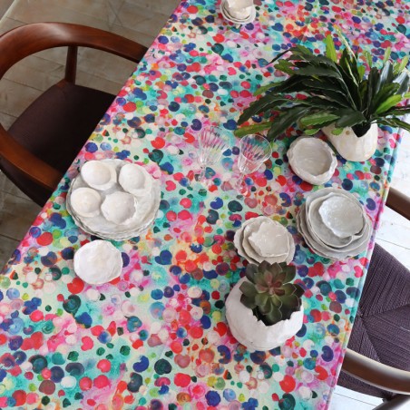 TOILE ENDUITE - BUBBLE...