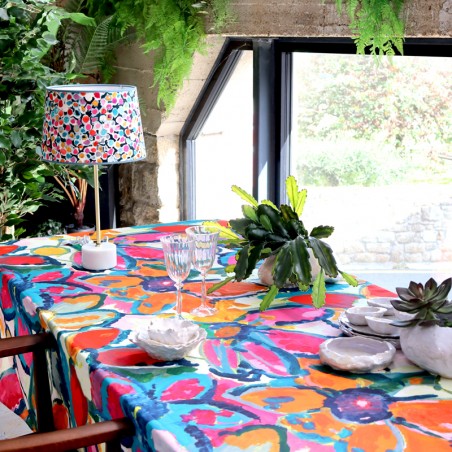 TOILE ENDUITE - LUCETTE canard