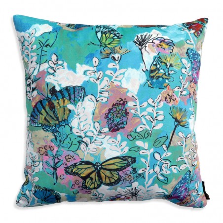 Coussin - LILIE aqua