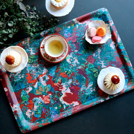 PLATEAUX - LILIE rouge