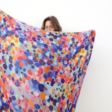 FOULARD - BUBBLE orange