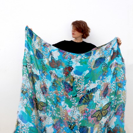 FOULARD - LILLIE aqua