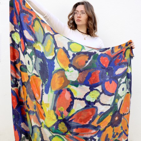 FOULARD - LUCETTE bleu