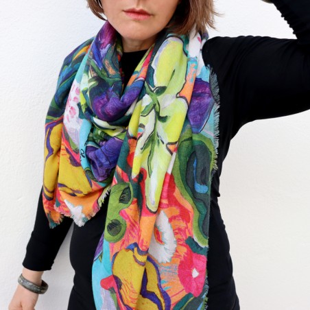 FOULARD - ALICE bleu