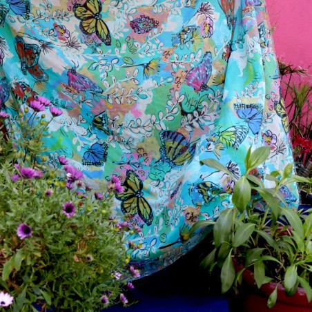 FOULARD - LILIE AQUA