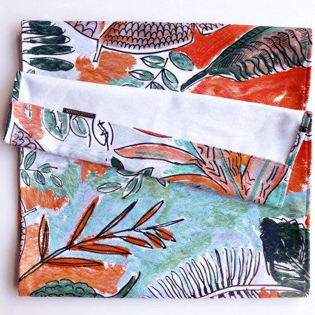 Toile transat - JUNGLE orange