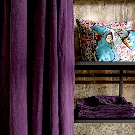 DESSUS DE LIT/RIDEAU figue