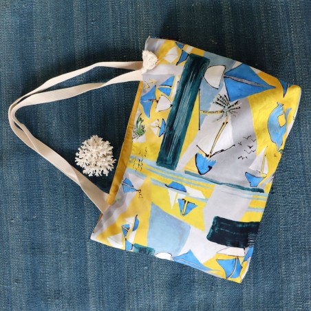 Sac cabas CYRIAQUE jaune