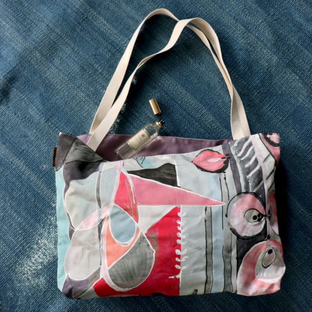 Sac cabas SUZANNE fuschia