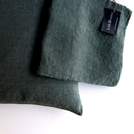 Taie d'oreiller - VERT SAPIN