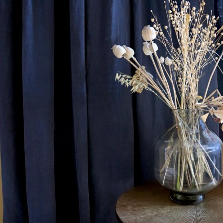 DESSUS DE LIT/RIDEAU carbone