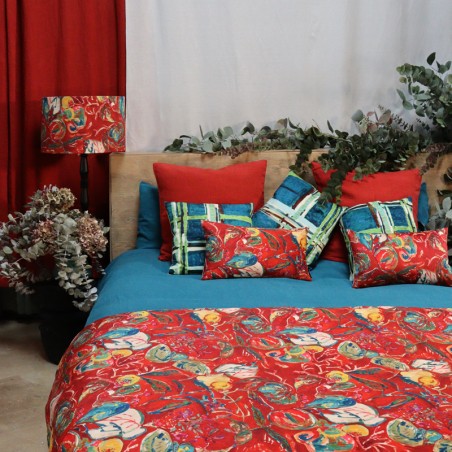 Courtepointe SUMA rouge