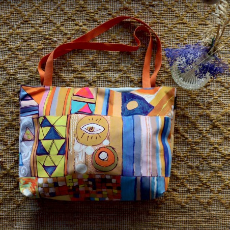 Sac cabas PAITITI orange