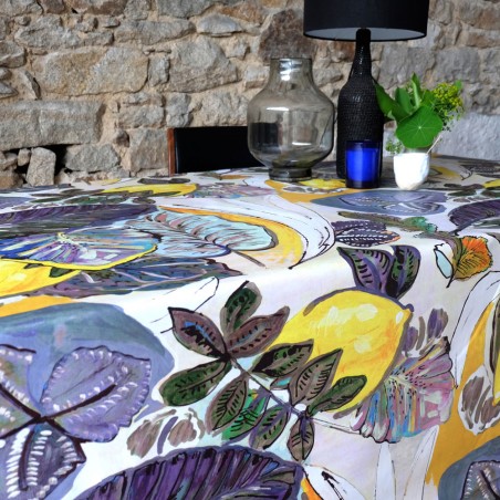 TOILE ENDUITE - PEPIN figue