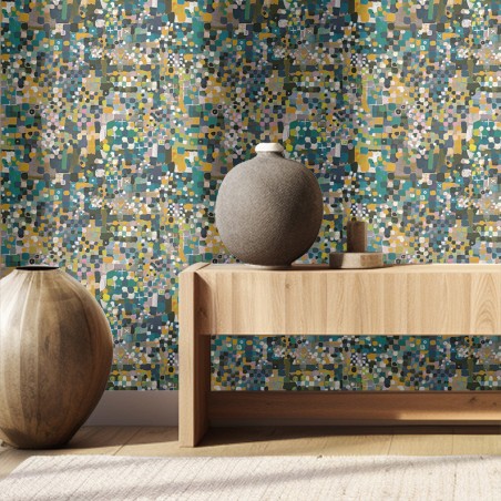 PAPIER PEINT CONFETTI Canard