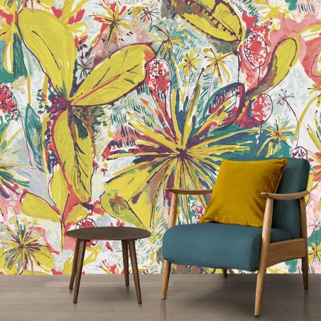 PAPIER PEINT - PANAMA Anis...